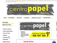 Tablet Screenshot of centropapel.com